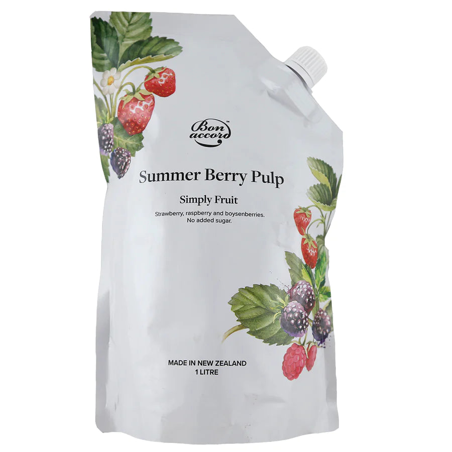 Summer Berry Fruit Pulp - 1 Litre