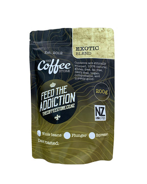
                  
                    Exotic Coffee Blend 200g
                  
                